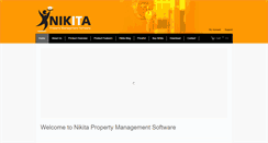 Desktop Screenshot of nikitasoftware.com