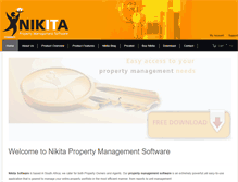 Tablet Screenshot of nikitasoftware.com